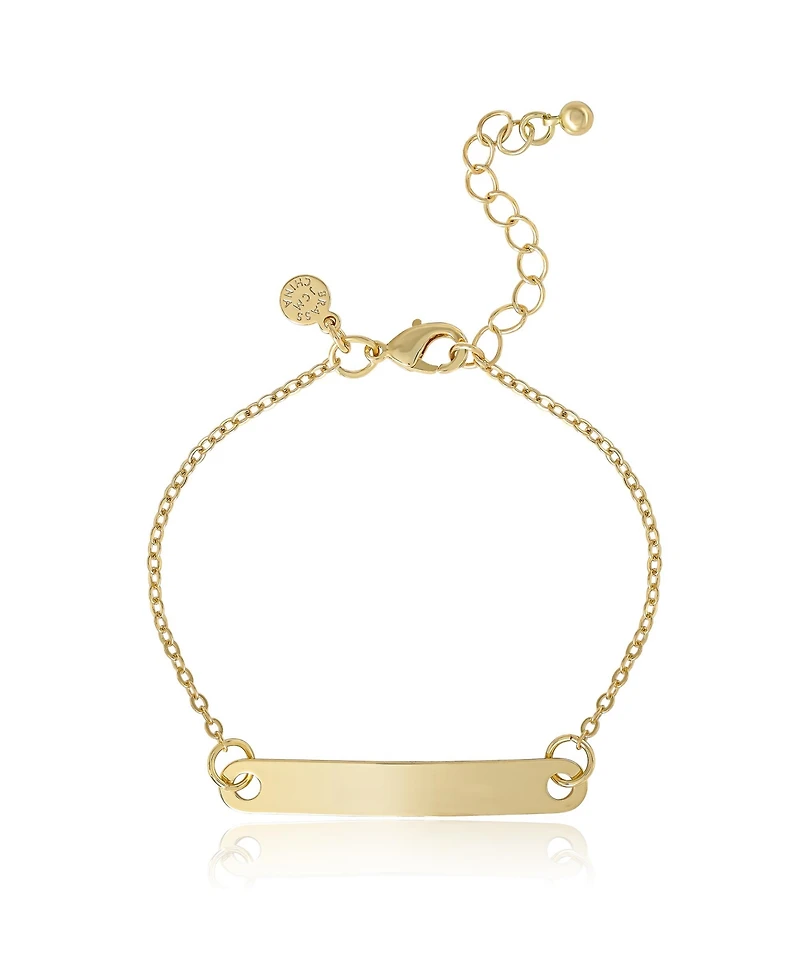 Jessica Simpson Gold-Tone Layered Bracelet Set – 4 Piece Set