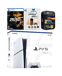 Sony Playstation 5 Slim Disc with Call of Duty Black Ops 6 + 2 Year Cps Extended Warranty