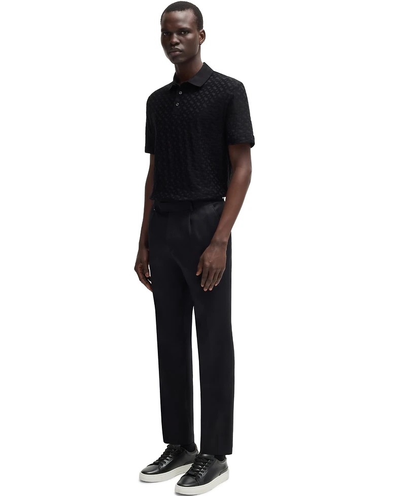 Boss by Hugo Men's Gary Leather Low-Top Trainers Sneakers