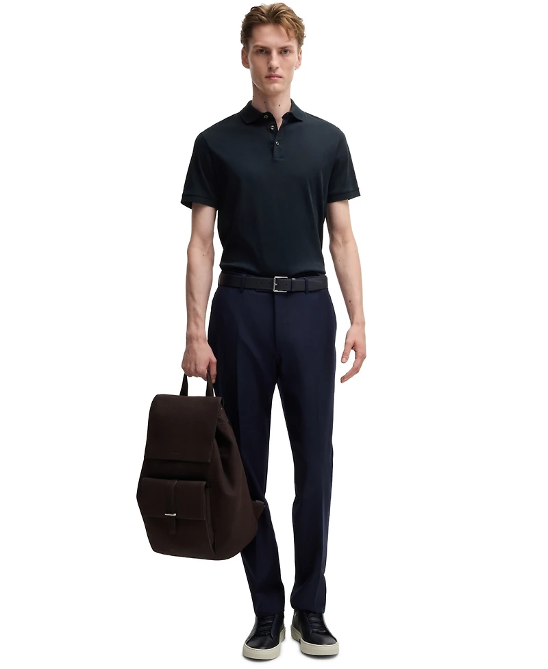 Boss by Hugo Men's Mercerized Cotton Regular-Fit Polo Shirt