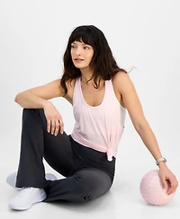 Id Ideology Women's Scoop-Neck Long Racerback Tank Top