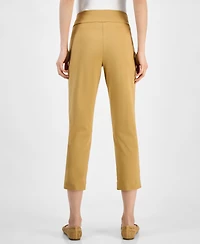 I.n.c. International Concepts Women's Tummy-Control Pull-On Capri Pants, Created for Macy's