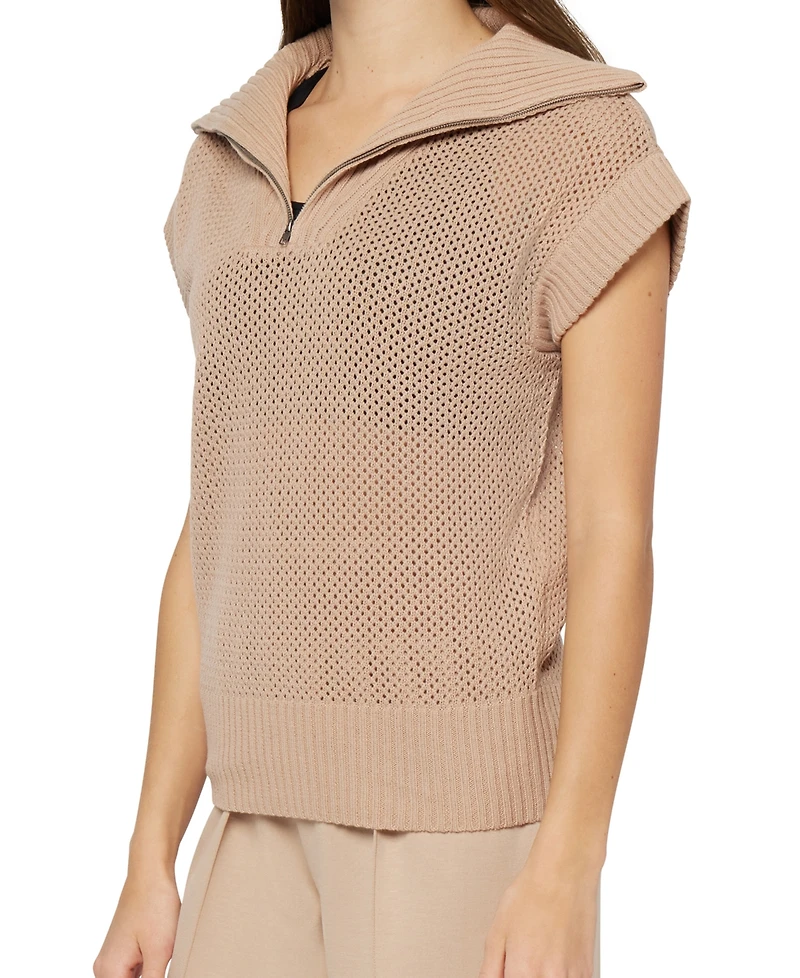 Three Dots Women's Kim Dolman-Sleeve Sweater