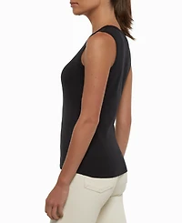 Three Dots Women's Crewneck Tank Top