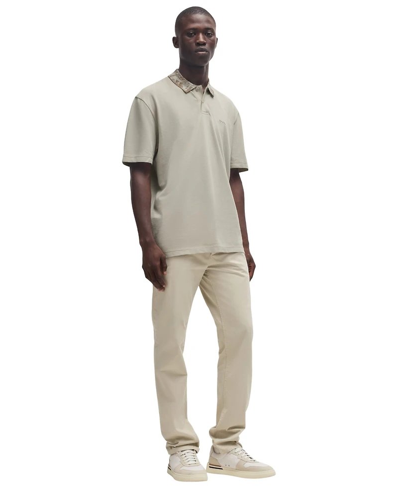 Boss by Hugo Men's Jungle-Artwork Pique Polo