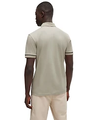 Boss by Hugo Men's Contrast Trim Slim-Fit Polo Shirt