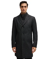 Boss by Hugo Boss Men's Zip-Up Slim-Fit Coat