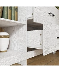 Tv Stand with 4 Drawers and Shelves, Media Console, Entertainment Center