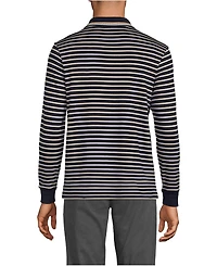 Lands' End Men's Long Sleeve Cotton Supima Polo Shirt