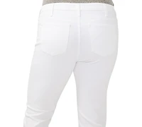 Silver Jeans Co. Plus Elyse Mid Rise Comfort Fit Capri