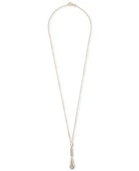 Wrapped in Love Diamond Flare Linear 18" Pendant Necklace (1/4 ct. t.w.) in 14k Gold, Exclusively at Macy's