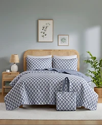 Addison Park Wilhelmina Sage 3-Pc. Quilt and Tote Set, Twin