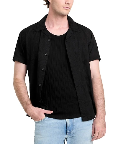 Guess Men's Regular-Fit Dobby Shirt