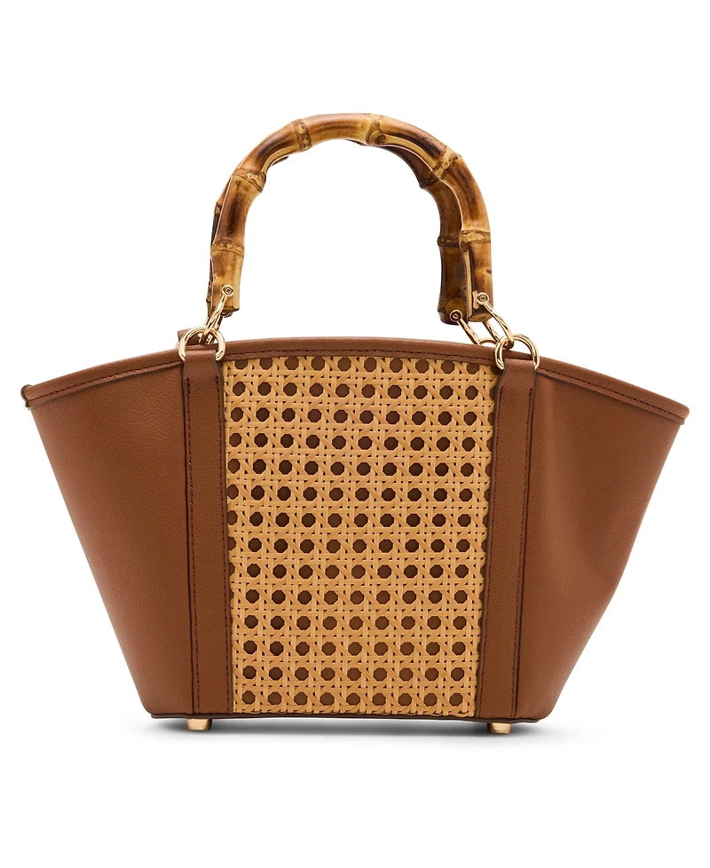 Anne Klein Caning Small Satchel Bag