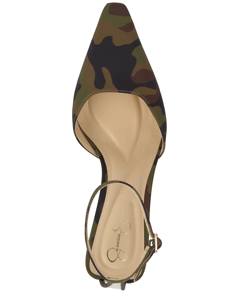 Jessica Simpson Women's Soltiea Two-Piece Blade-Heel Pumps