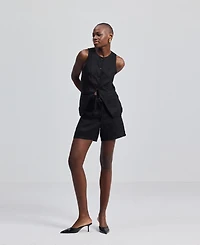 Reistor Women's Hemp Shorts Black