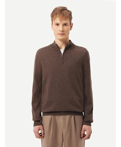 Gobi Cashmere Men's Half-Zip Sweater