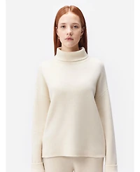 Gobi Cashmere Women's Cashmere Roll-Neck Sweater