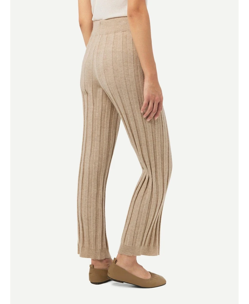 Gobi Cashmere Women's Textured Knit Pants
