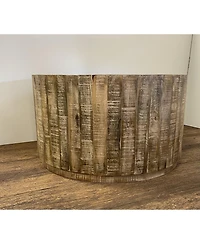 Solid Wood Round Coffee Table for Living Room or Lounge Area