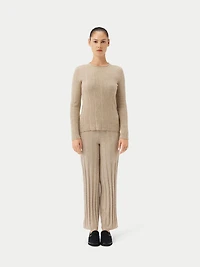 Gobi Cashmere Juniors' C-Neck Sweater