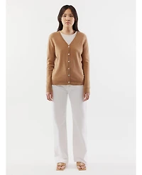 Gobi Cashmere Women's V-Neck Cardigan