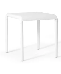 Plastic Modern Outdoor Patio Accent Side Tables (Set of 2)