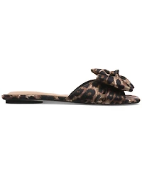On 34th Women's Jazminn Bow Slip-On Slide Flat Sandals, Created for Macy's