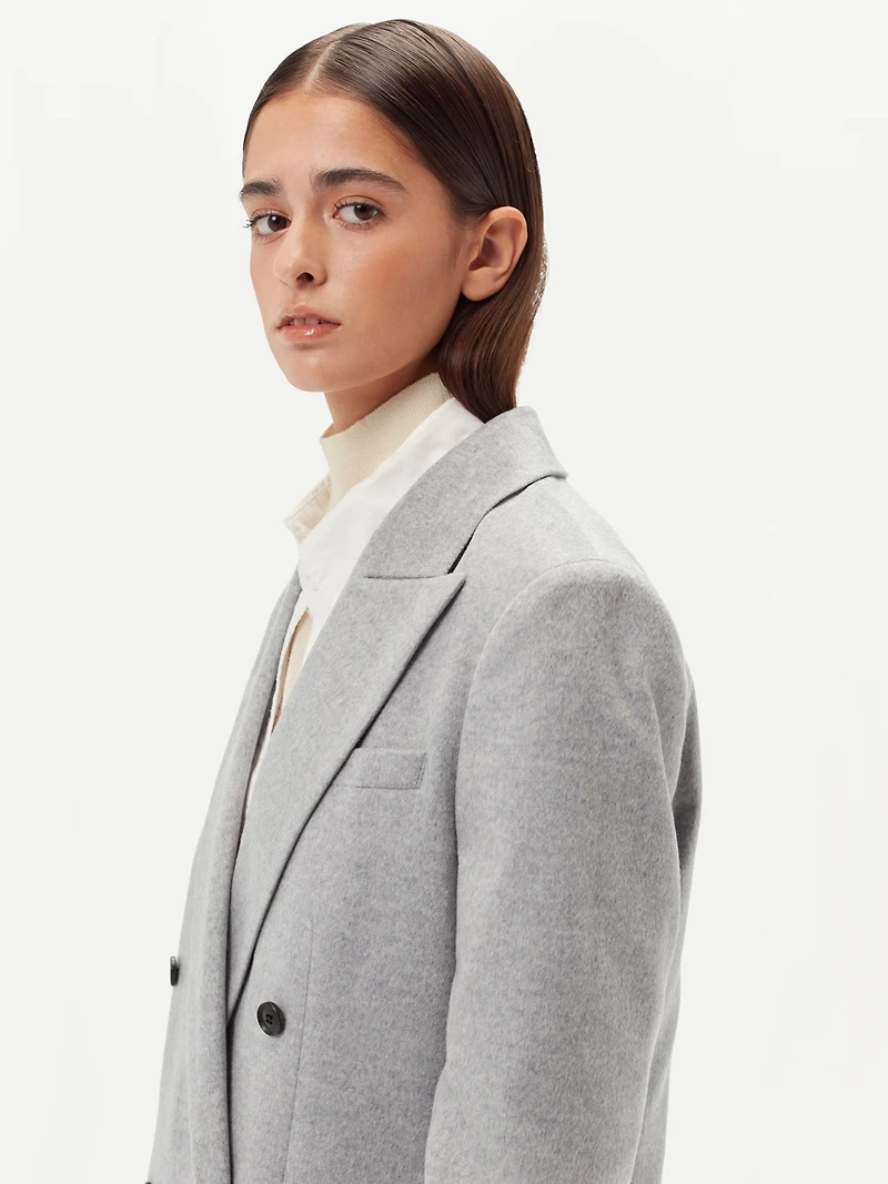 Gobi Cashmere Women's Double-Breasted Blazer