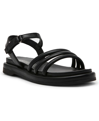 Anne Klein Women's Ellen Strappy Footbed Flat Sandals