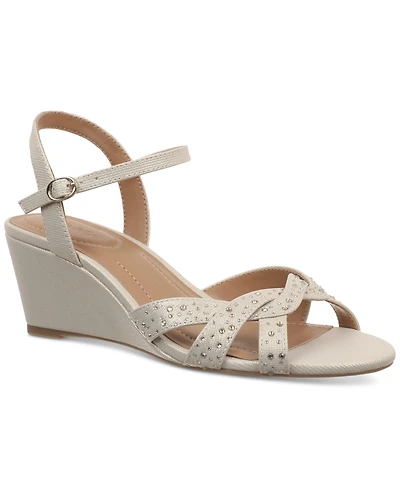 Style & Co Women's Greyy Wedge Sandals, Exclusively at Macy's