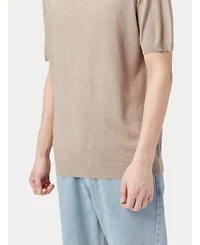 Gobi Cashmere Men's Silk Polo Shirt