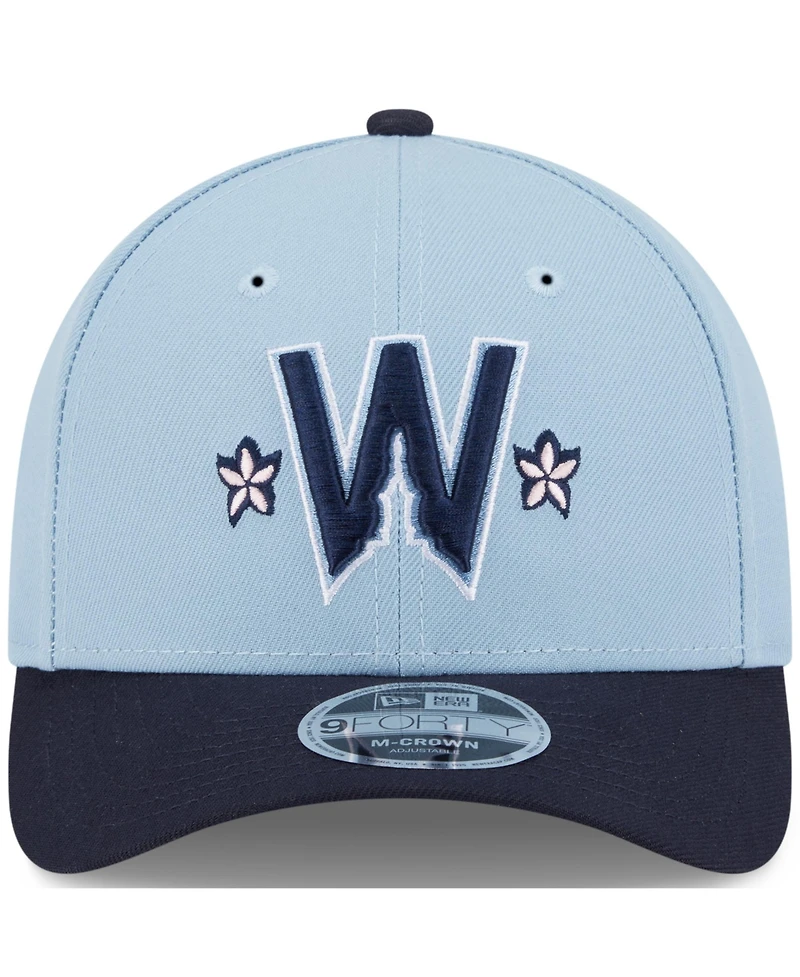 New Era Men's Black Washington Nationals 2025 City Connect 9FORTY M-Crown Adjustable Hat