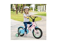 12-Inch Kids Bike with Adjustable Handlebar and Saddle, Lightweight Desig