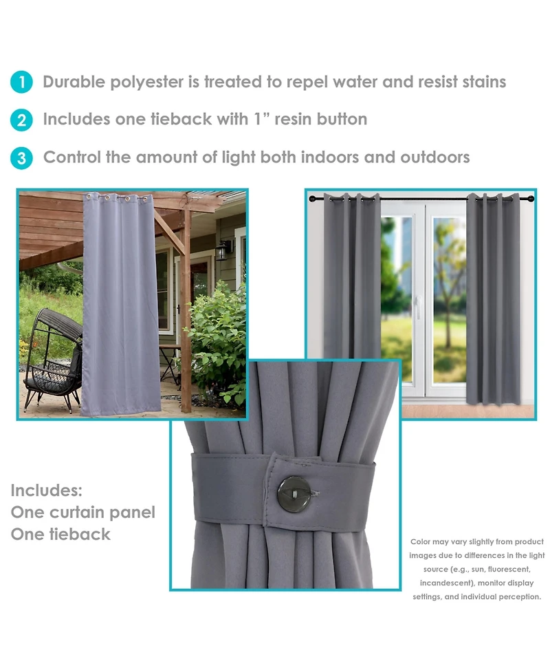 Blackout Curtain Panel with Grommet Top