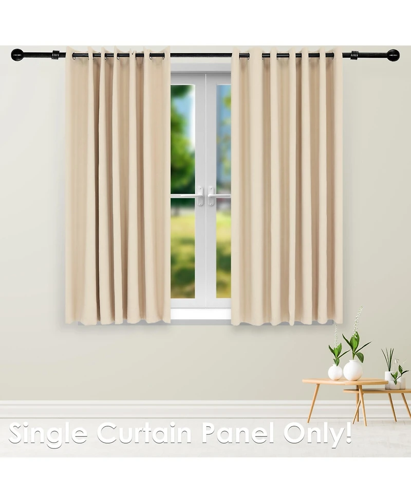 Room Darkening Curtain Panel with Grommet Top - x in