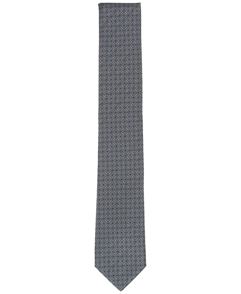 Alfani Men's Salton Geo-Pattern Tie, Exclusively at Macy's
