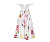 Milla Women's Tea-length floral dress