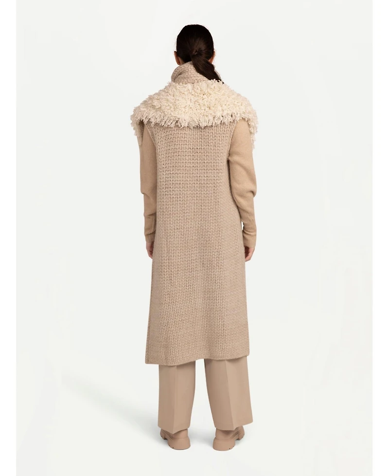 Gobi Cashmere Women's Loop-Stitched Vest