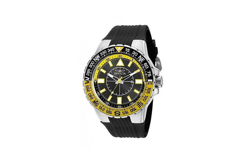 Invicta Men's Aviator Quartz 3 Hand Dial Watch