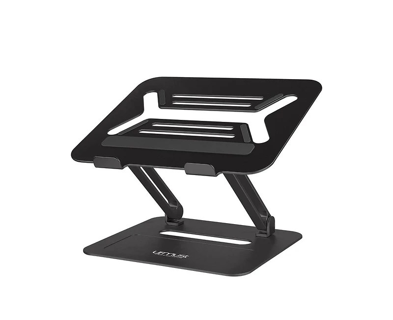 Urmust Adjustable Aluminum Laptop Stand for Desk, Computer / Notebook (11-17 inch), Compatible with MacBook Air Pro & All Ultrabooks