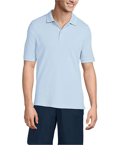 Lands' End Men's Short Sleeve Mesh Polo Shirt