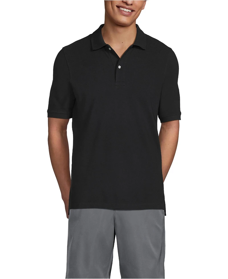 Lands' End Men's Short Sleeve Mesh Polo Shirt