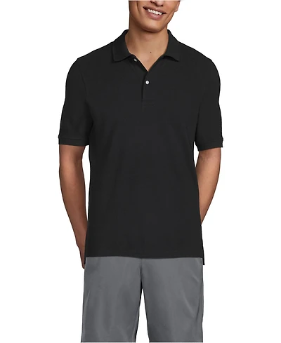 Lands' End Men's Short Sleeve Mesh Polo Shirt