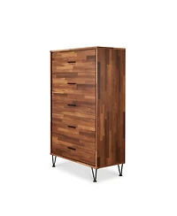 Five-Drawer Dresser for Bedroom Storage and Organization
