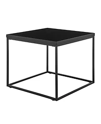 Modern Square End Table with Sturdy Design for Small Spaces