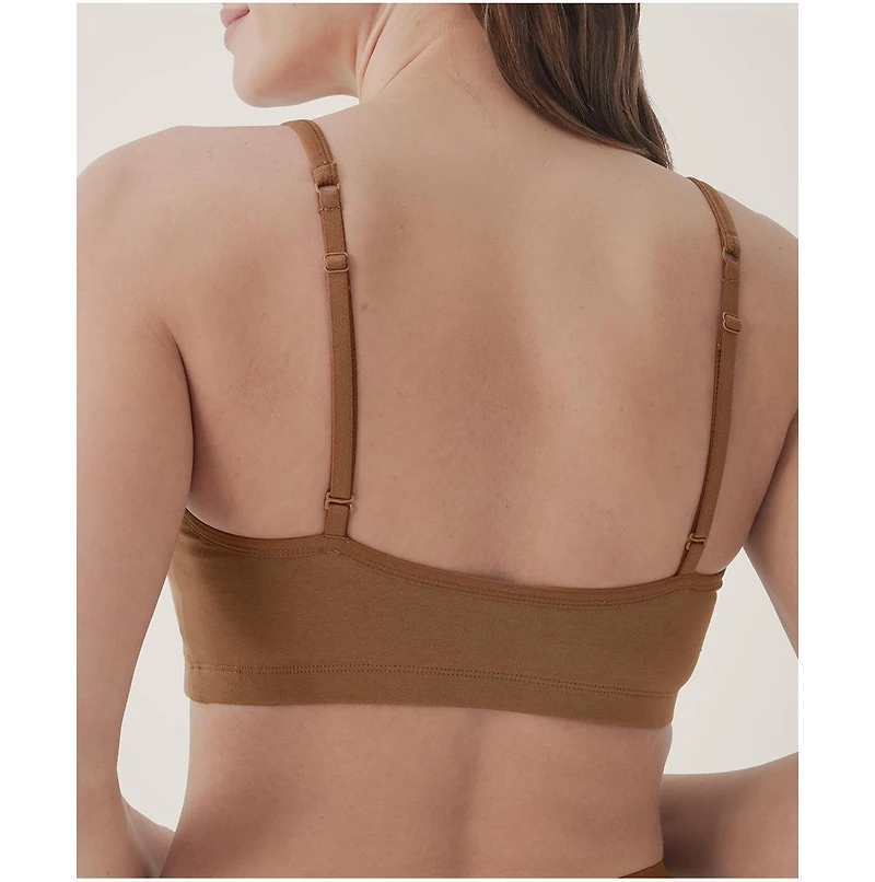 Pact Women's Everyday Strappy Scoop Bralette