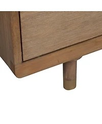 Sturdy 2-Drawer Nightstand for Bedroom or Living Room Storage