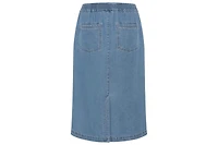 Olsen Women's Soft Denim Pull-On Skirt