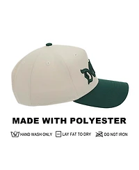 Marvel Men's Universe Dr. Doom Off-white & Green A-Frame Snapback Hat